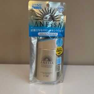 NEW ANESSA by Shiseido Perfect UV Sunscreen Skincare Milk SPF 50+ 60 ml Japan